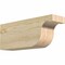 Ekena Millwork Del Monte Rough Sawn Rafter Tail, Douglas Fir, 4"W x 6"H x 16"L RFT04X06X16DEL00RDF - alternate 1